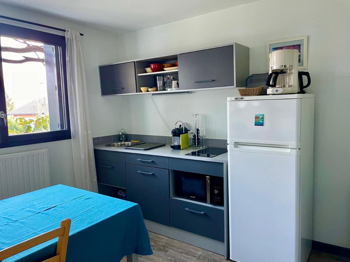 Appartement Independant 30 M² A 500M Du Lac, 2 Velos Et Parking Fournis Sevrier Bagian luar foto