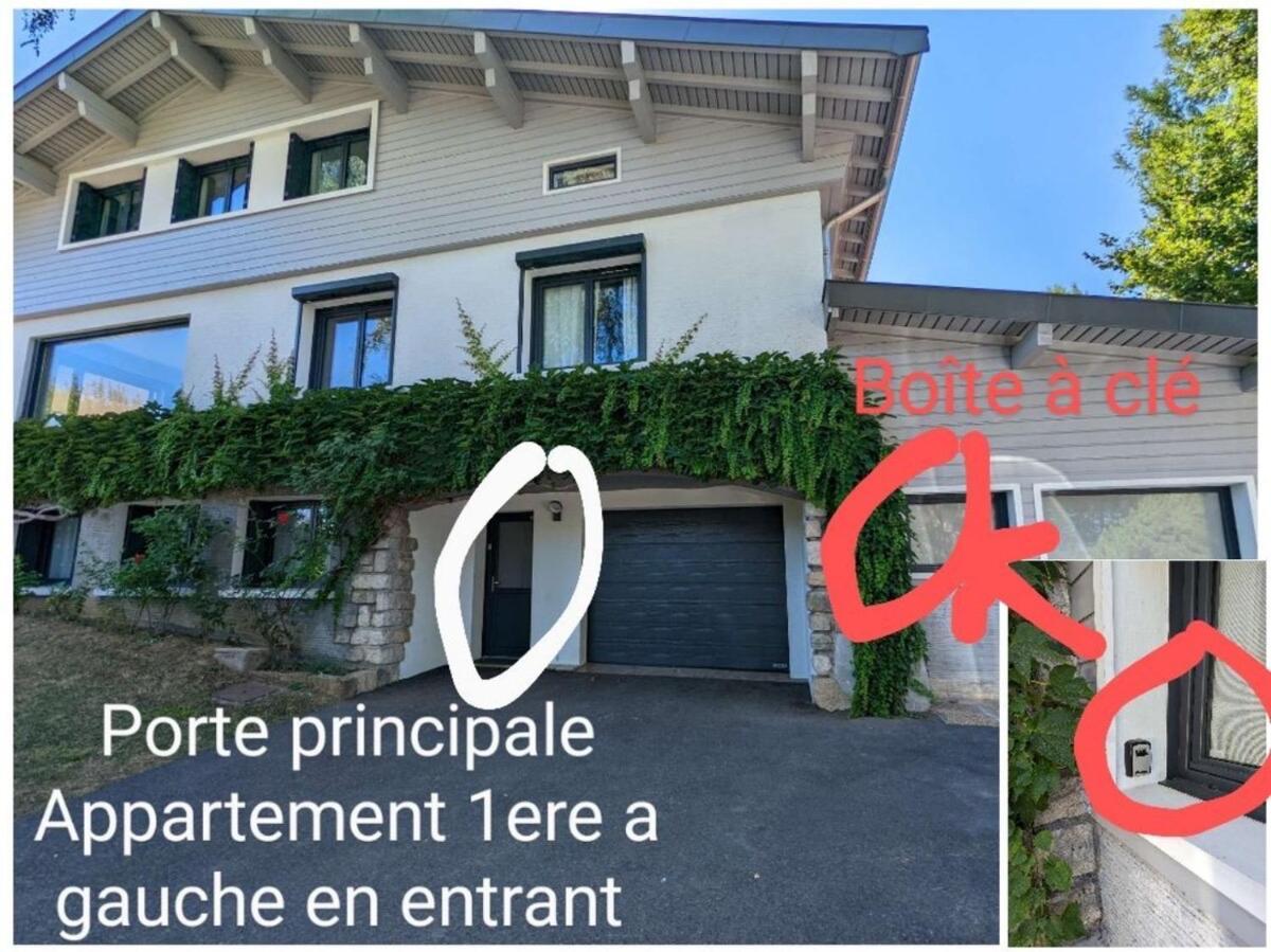 Appartement Independant 30 M² A 500M Du Lac, 2 Velos Et Parking Fournis Sevrier Bagian luar foto
